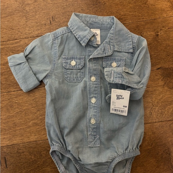 Osh kosh one piece boys size 6 months new - Picture 1 of 5